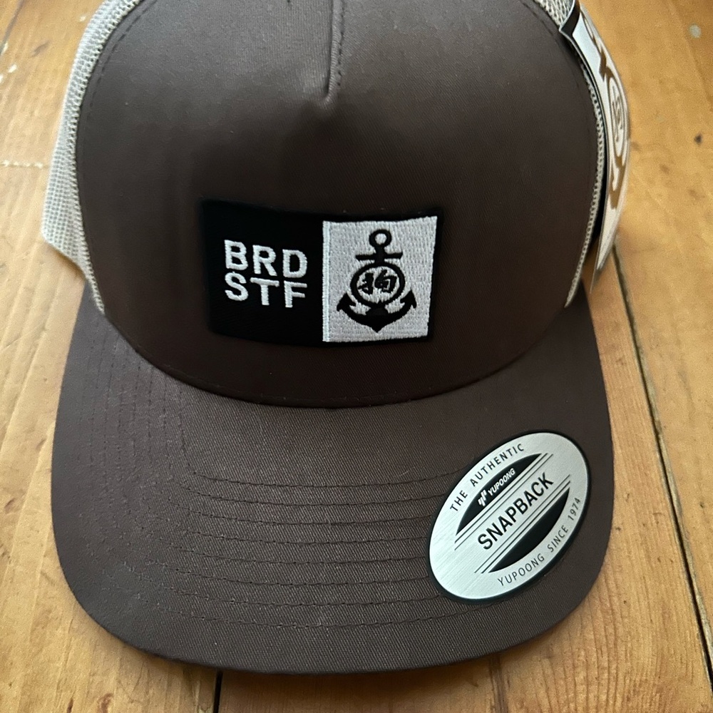 Boardstiff Brown Snapback Trucker Hat
